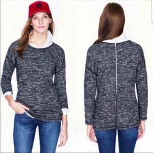 J. Crew Sweater Jaspe Space Dye Oversized Tunic